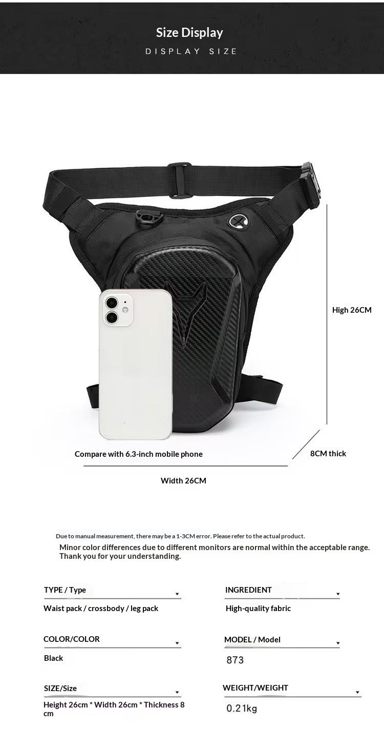 Motorcycle Leg Tank Bag Waterp - Motorcycle Gear Companies review and price