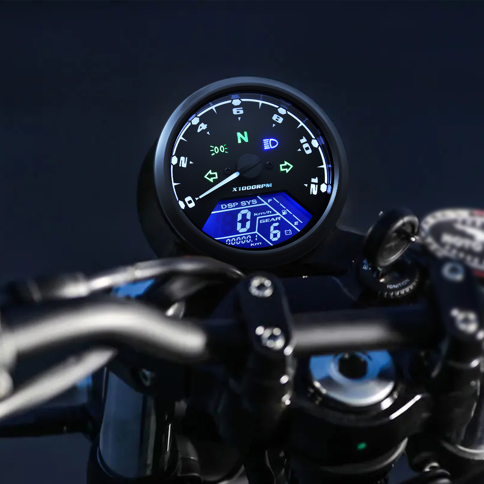 Universal Motorcycle Meter Spe - Motorcycle Gear Selector review and price