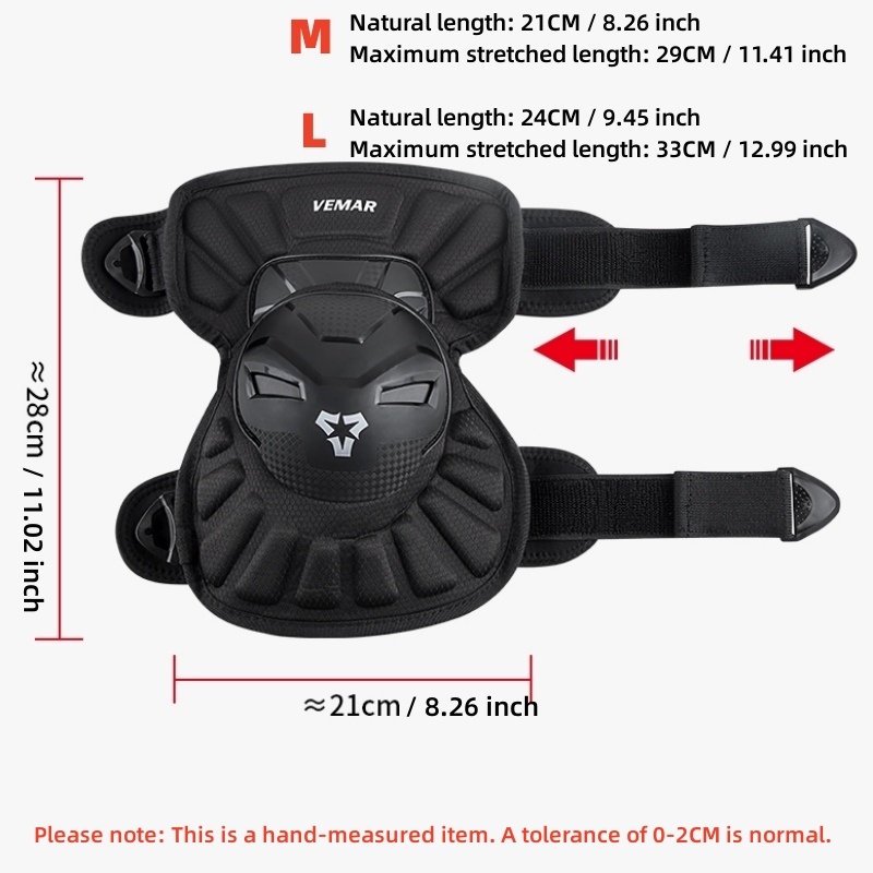 VEMAR Urban Motorcycle Knee Pa - Motorcycle Gear Urban review and price