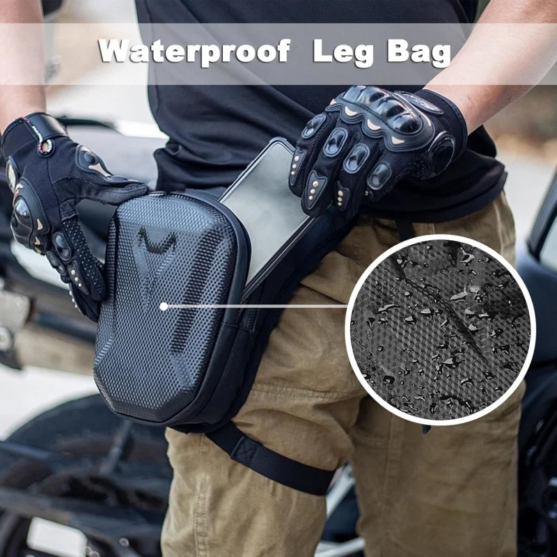 Waterproof Drop Thigh Bag Moto - Motorcycle Gear Companies review and price