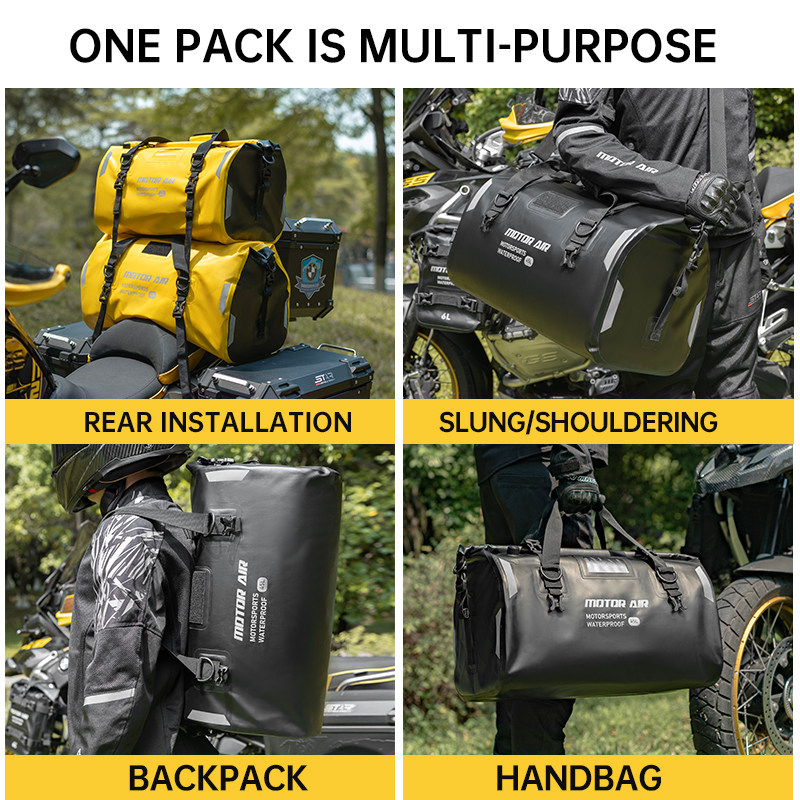 Motor-Air Yellow Motorcycle Ba - Motorcycle Gear Companies review and price