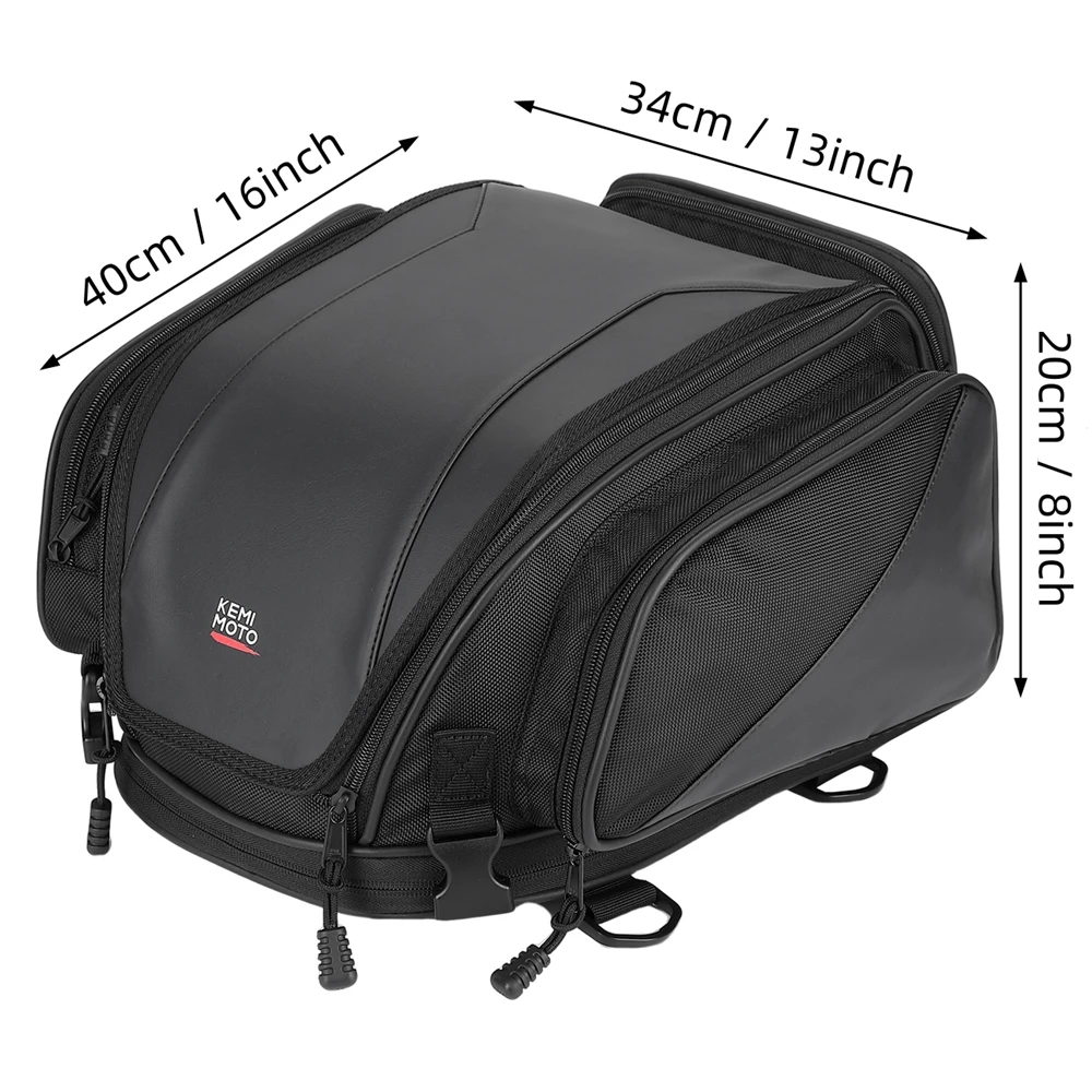 Motorcycle Tail Bags 18-22L Ex - Motorcycle Gear Warehouse review and price