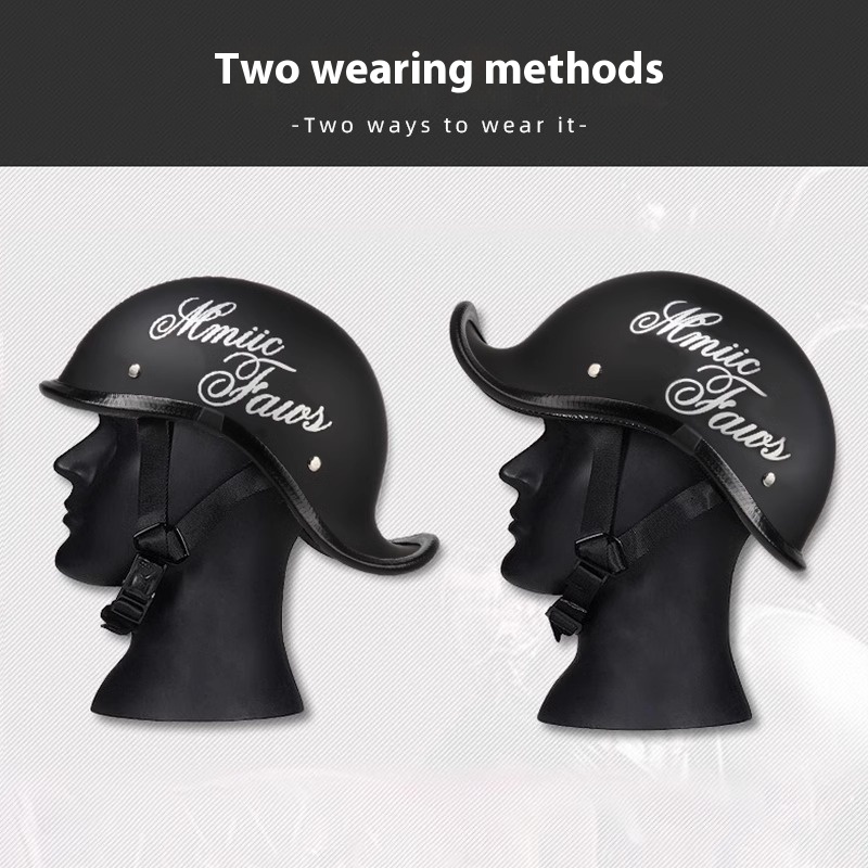Retro Street Motorcycle Helmet - Motorcycle Gear Urban review and price