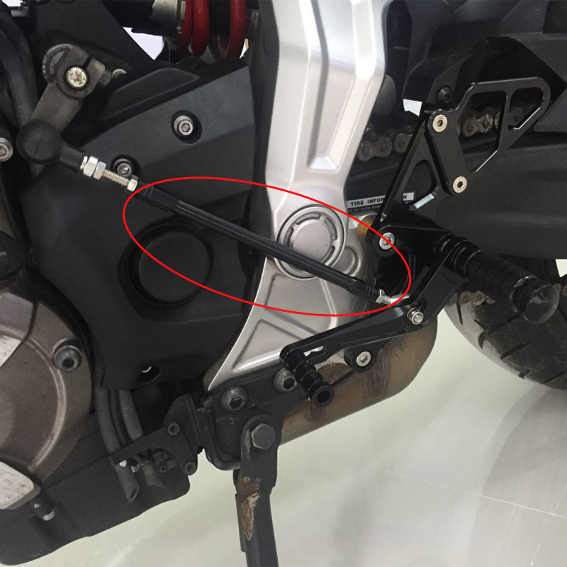 Motorcycle Footrest Rearst Foo - Motorcycle Gear Linkage Rod review and price
