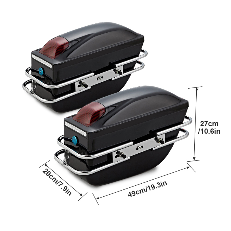 Universal Motorcycle Side Boxs - Motorcycle Gear Warehouse review and price