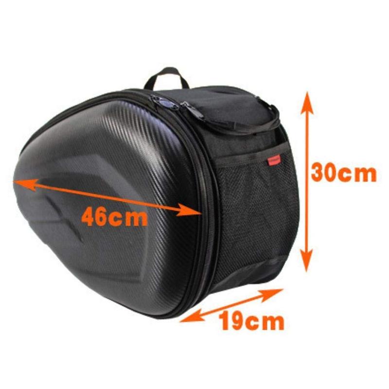 Black 36-58L Motorcycle Saddle - Motorcycle Gear Warehouse review and price