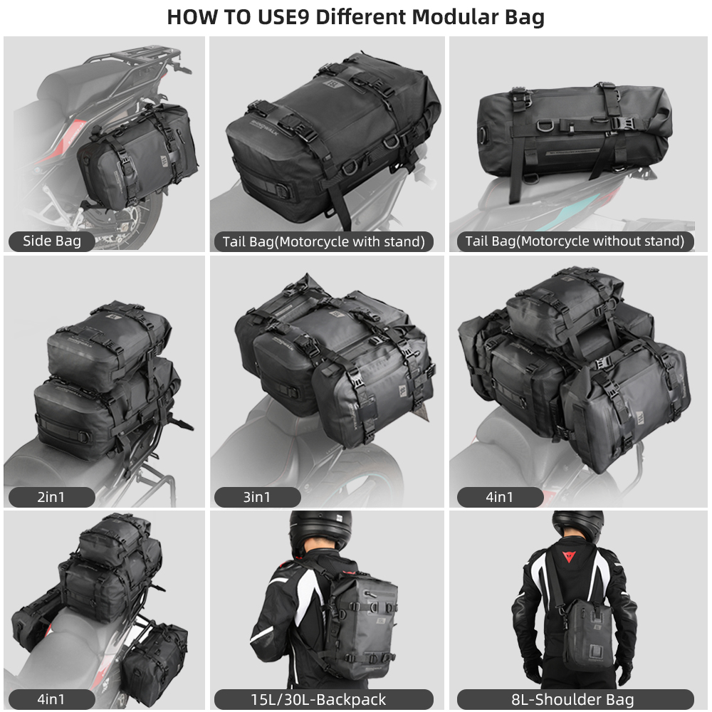 Rhinowalk Motorcycle Backpack  - Motorcycle Gear Warehouse review and price