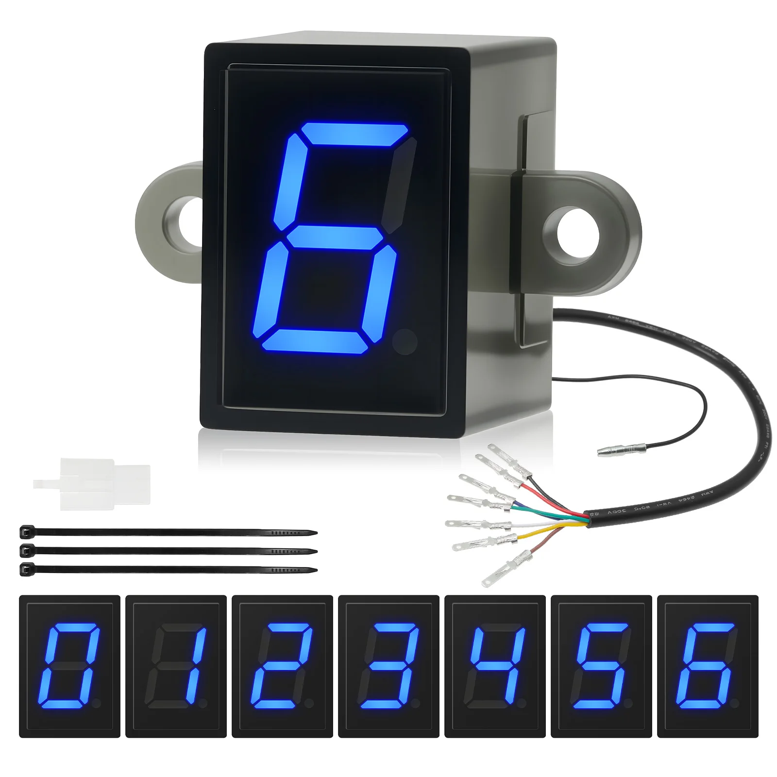 Super 6 Speed Display Universa - Motorcycle Gear Selector review and price